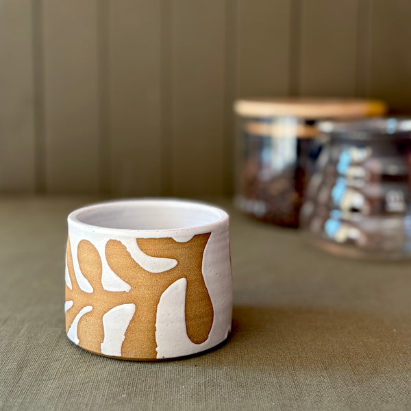 Stoneware Olive Tumbler