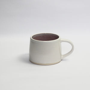 White & Lilac Balance Cup