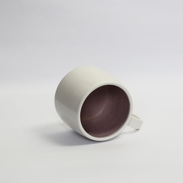 White & Lilac Balance Cup