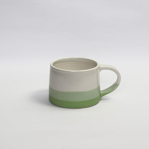 White & Lime Balance Cup