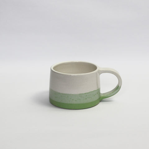 White & Lime Balance Cup