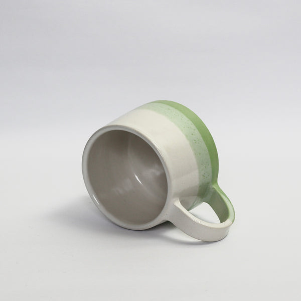 White & Lime Balance Cup