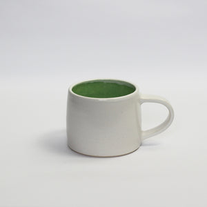 White & Lime Balance Cup