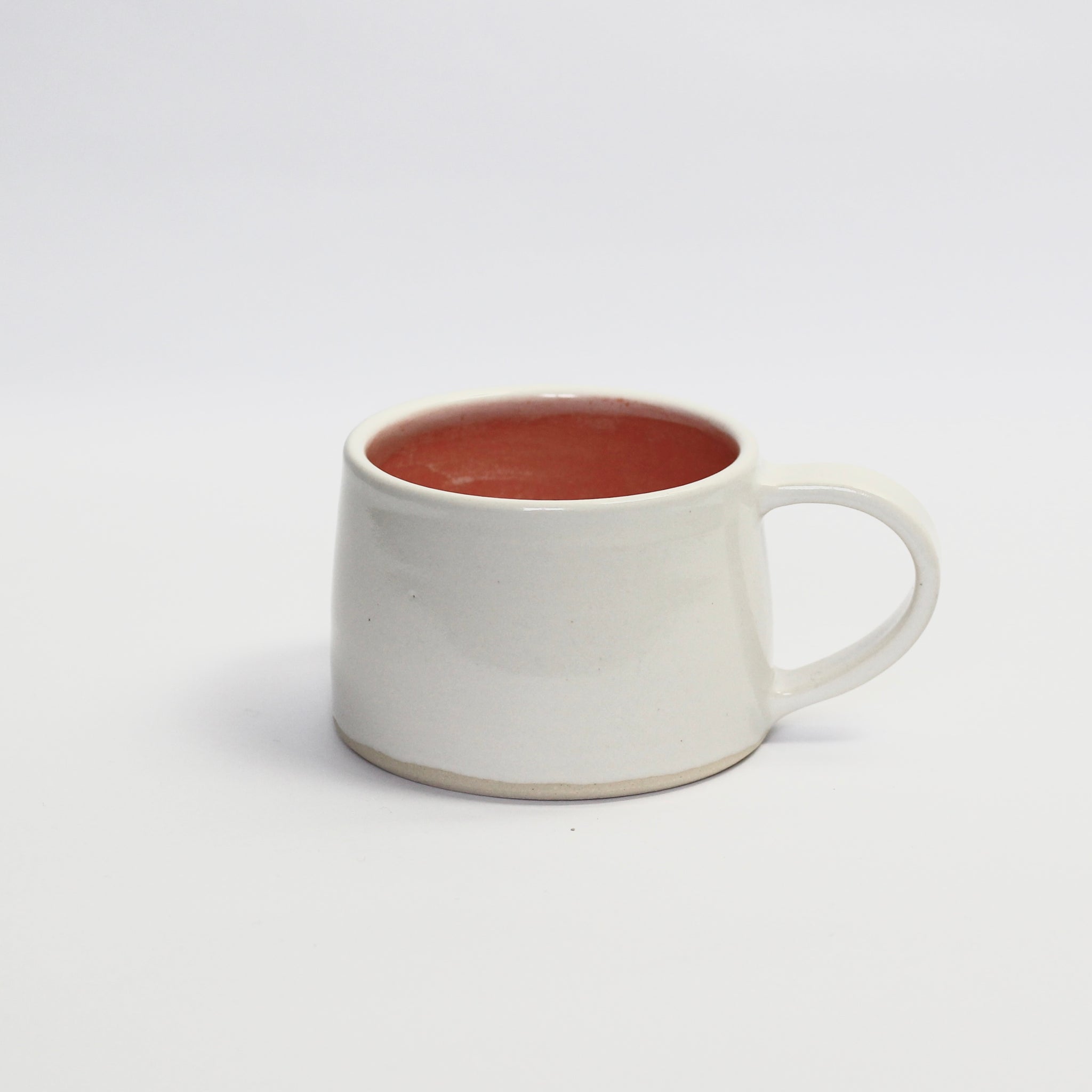 White & Orange Balance Cup