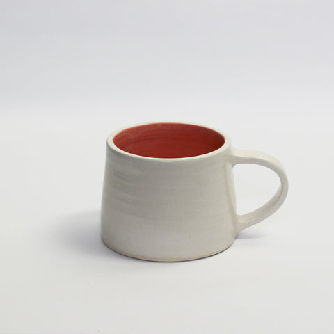 White & Orange Balance Cup