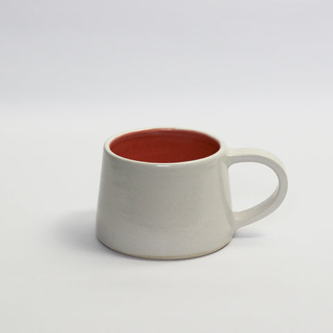 White & Orange Balance Cup