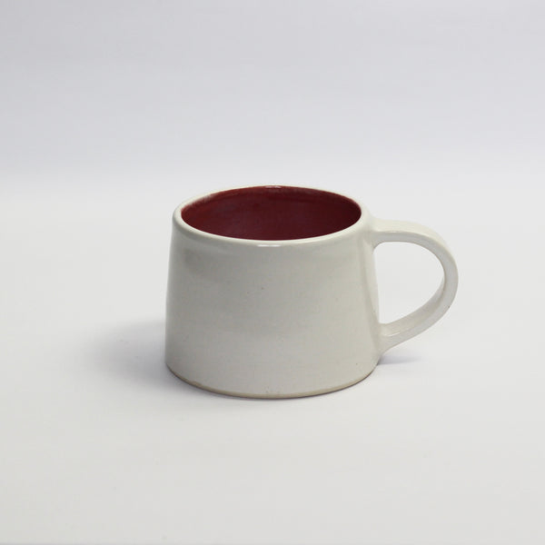 White & Red Balance Cup