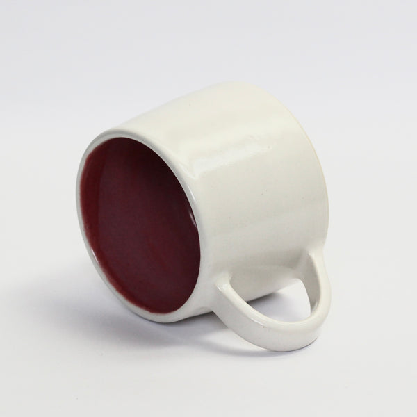 White & Red Balance Cup