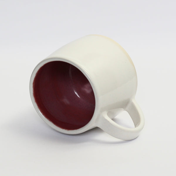 White & Red Balance Cup