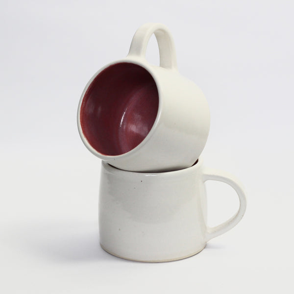 White & Red Balance Cup