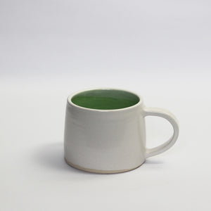 White & Lime Balance Cup