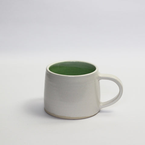 White & Lime Balance Cup