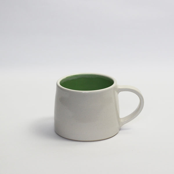 White & Lime Balance Cup