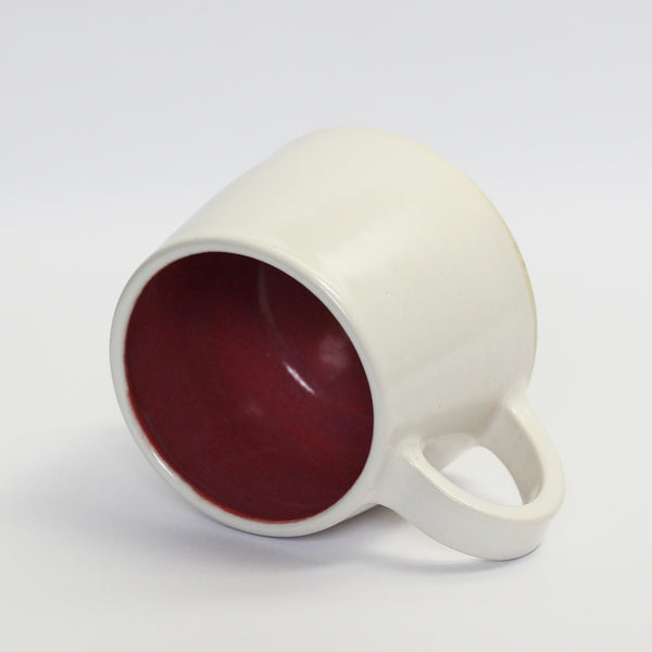 White & Red Balance Cup