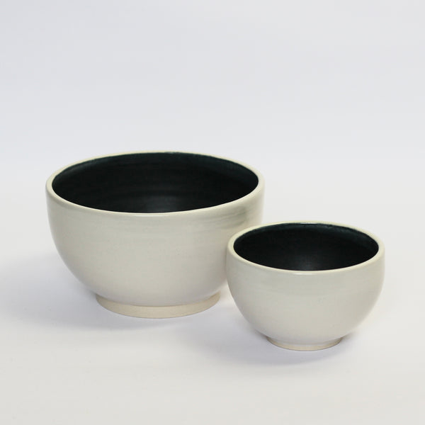 White & Black Small bowl