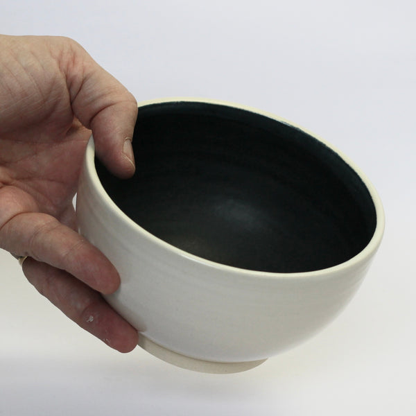 White & Black Medium bowl