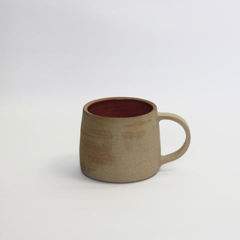 Unglazed & Red Balance Cup