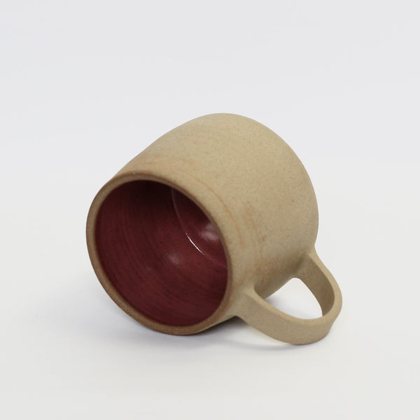 Unglazed & Red Balance Cup