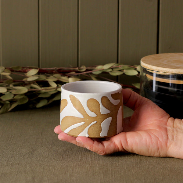 Stoneware Olive Tumbler
